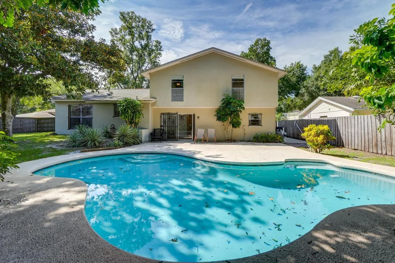 Dom wakacyjny Spacious Tampa Vacation Rental About 7 Mi To Beach!